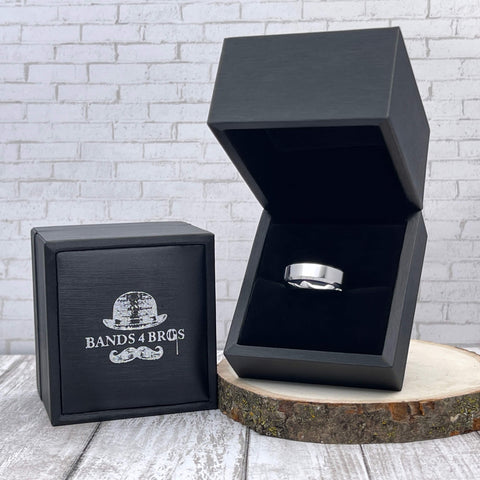 Image of The Tesla Chrome | Men's Wedding Band