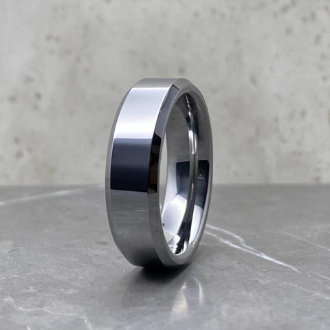 Image of The Tesla Chrome | Men's Wedding Band