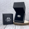 Men Wedding Bands, Tungsten rings, Black & Blue Inlay, The Tech – Bands ...