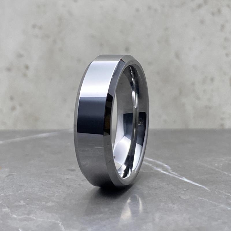 The Tesla Chrome | Men's Wedding Band